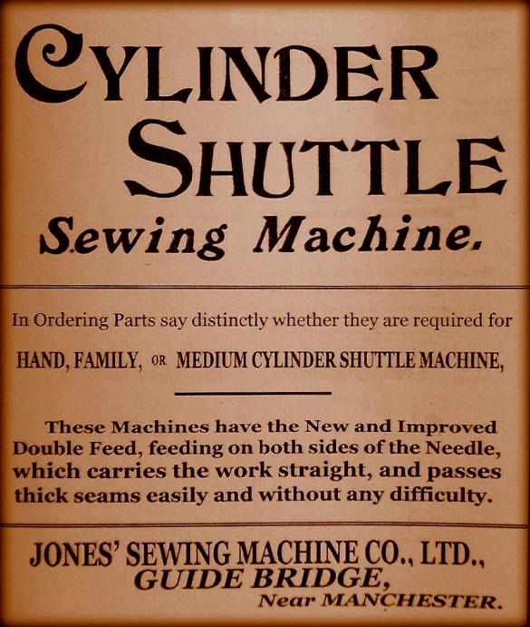 JONES SEWING MACHINE